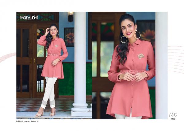 Zaveri Misti New Stylish Top With Bottom Collection